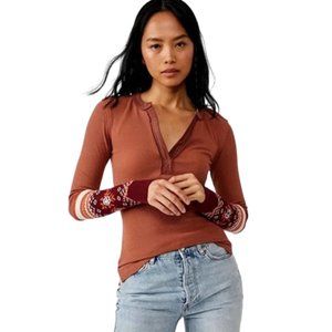 Free People Mikah layering cuff top